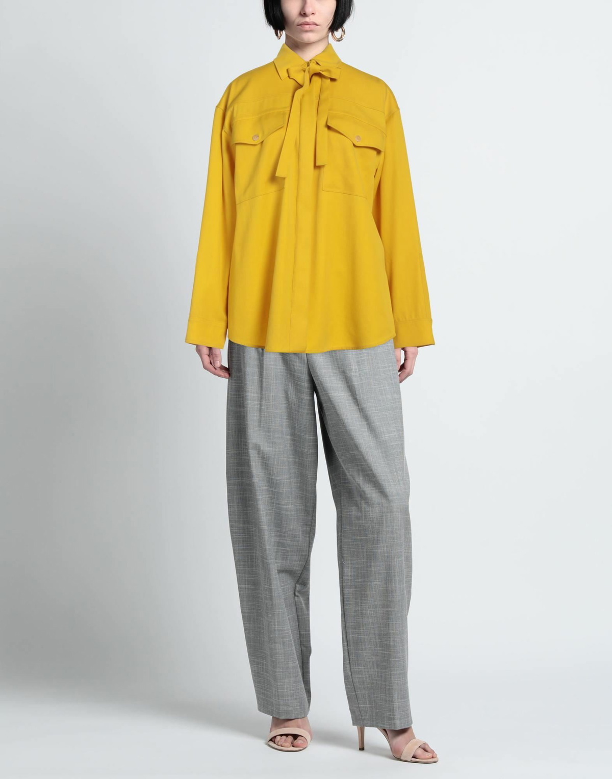 Jil Sander Womens Shirt in Yellow