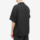 Wacko Maria Men's Short Sleeve Type 2 50's Shirt in Black