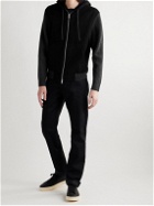 Theory - Wool and Cashmere-Blend Bomber Jacket - Black