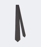 The Row Juno silk jacquard tie