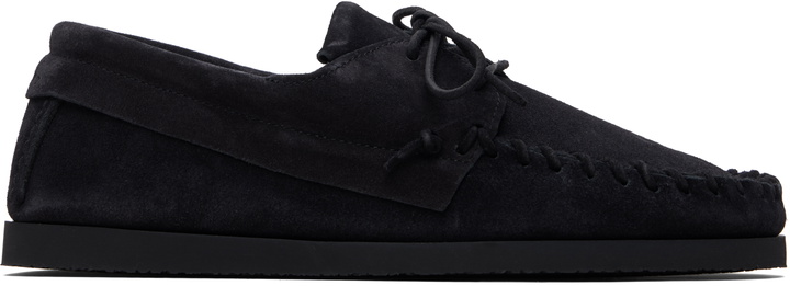 Photo: Isabel Marant Black Suede Fenlis Loafers