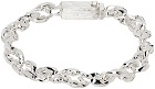 SWEETLIMEJUICE Silver Surban Chain Bracelet