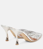 Malone Souliers Joella embellished PVC mules
