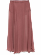Chloé Flou Midi Skirt
