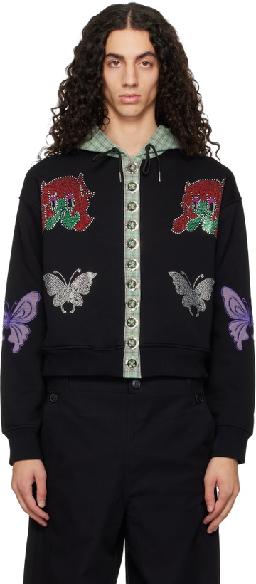 Photo: Chopova Lowena Black Berg Hoodie
