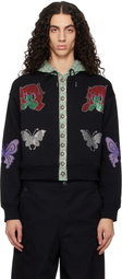 Chopova Lowena Black Berg Hoodie