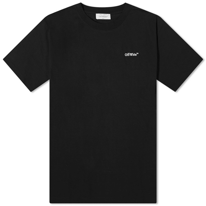 Photo: Off-White Men's Arrow Skate T-Shirt in Black/White