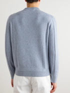 Zegna - Wool and Cashmere-Blend Sweater - Blue