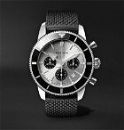 Breitling - Superocean Héritage II B01 Chronometer 44mm Stainless Steel and Rubber Watch - Silver