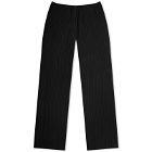 DONNI. Women's Sweater Rib Simple Pants in Jet