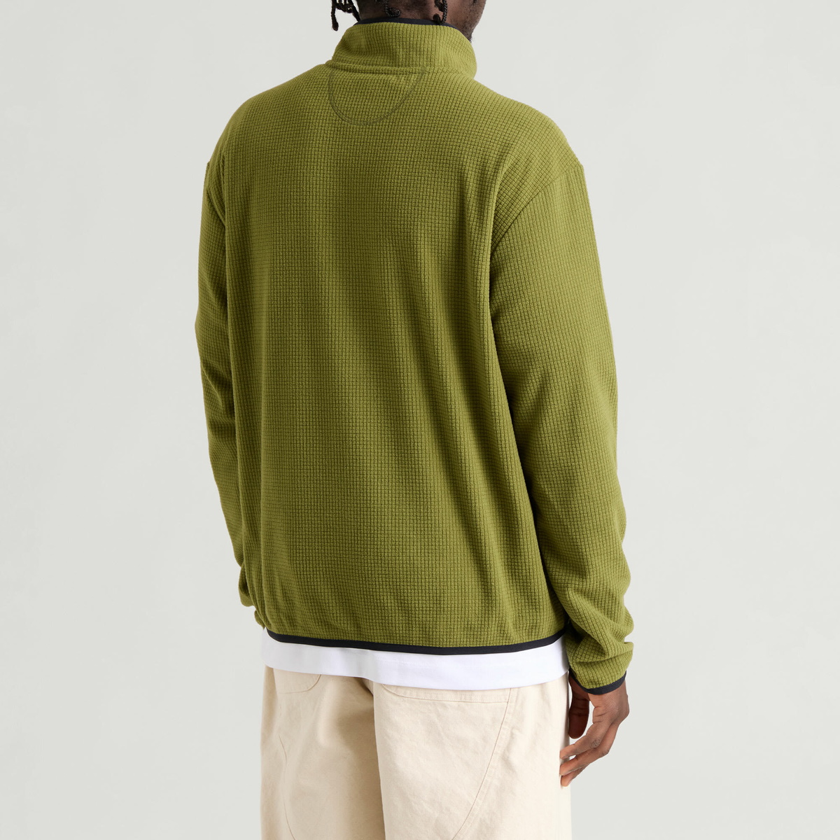 Mellow Clo Men's Summit Half Zip Fleece - END. Exclusive in Olive