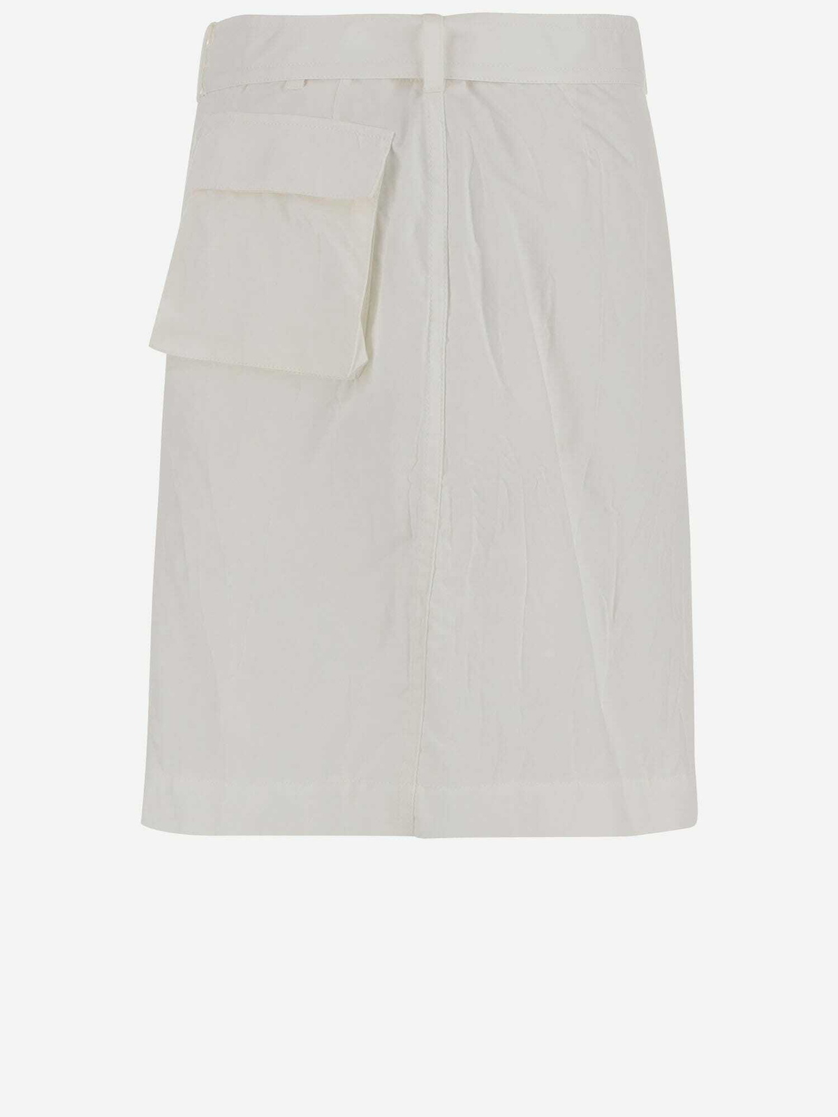 【送料&関税込】Ferragamo Wallet Skirt Made Of Cotton Blend Ferragamo Wallet Skirt Made Of Cotton Blend Salvatore Ferragamo