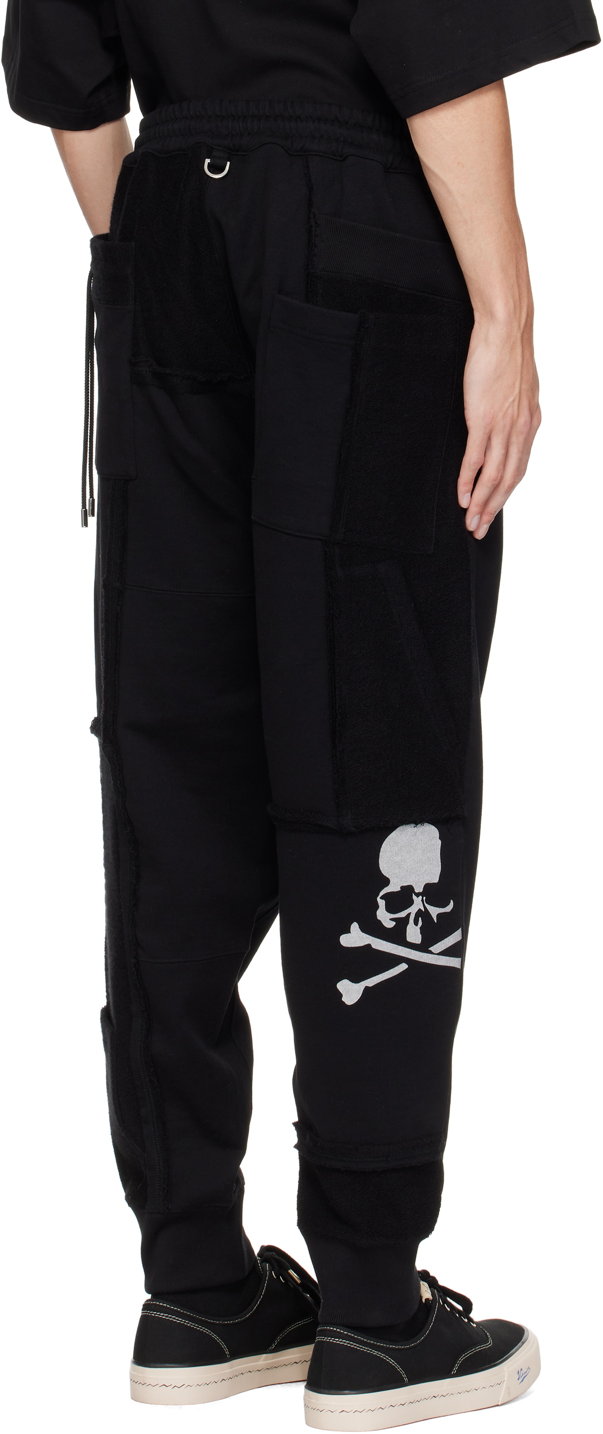 mastermind JAPAN Black Puzzle Sweatpants