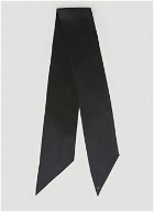 Lavalliere Monogram Scarf in Black