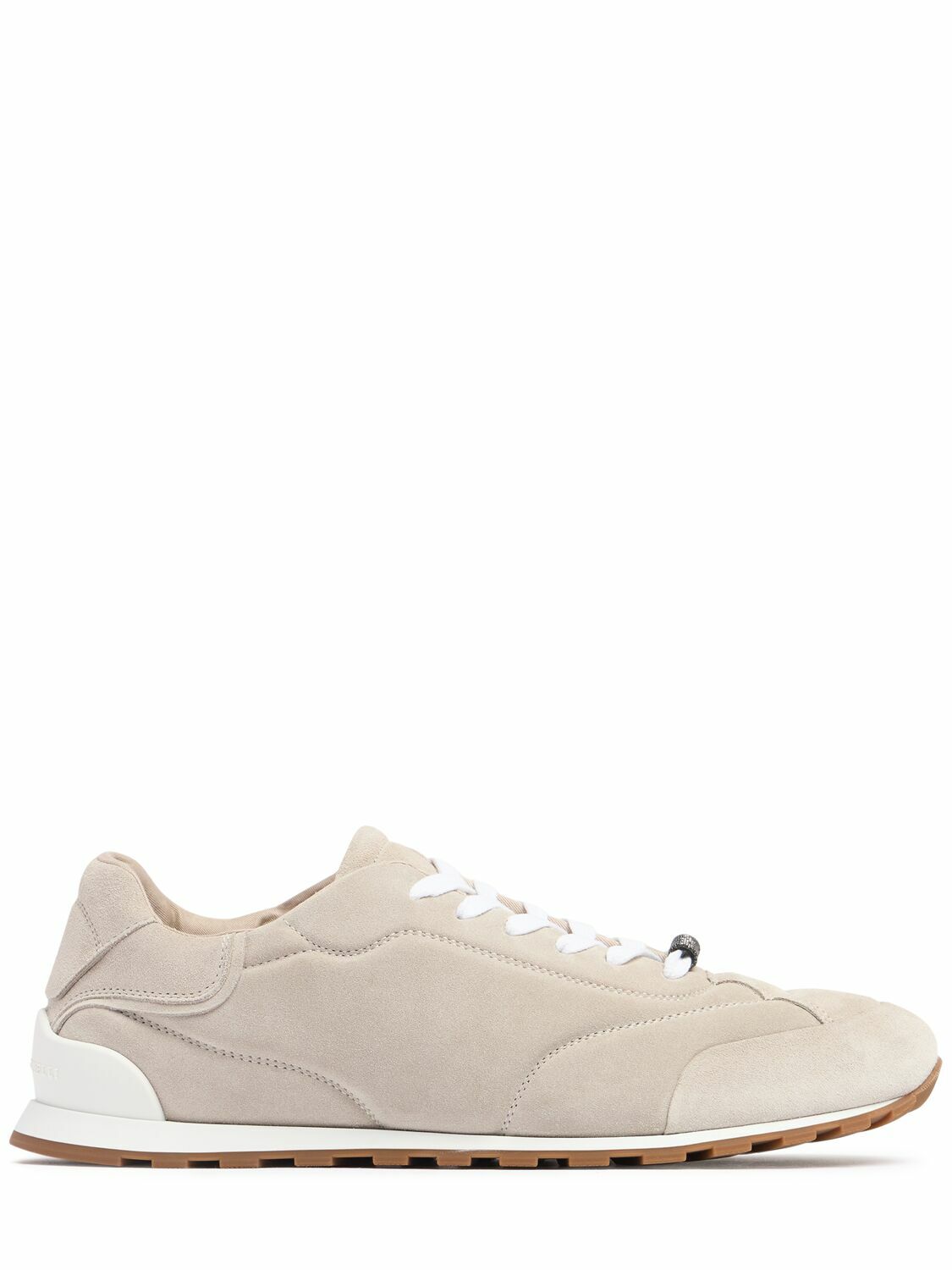 BRUNELLO CUCINELLI 10mm Suede Low Top Sneakers Brunello