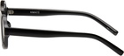 KIMHĒKIM Black Pearl Tear Round Sunglasses