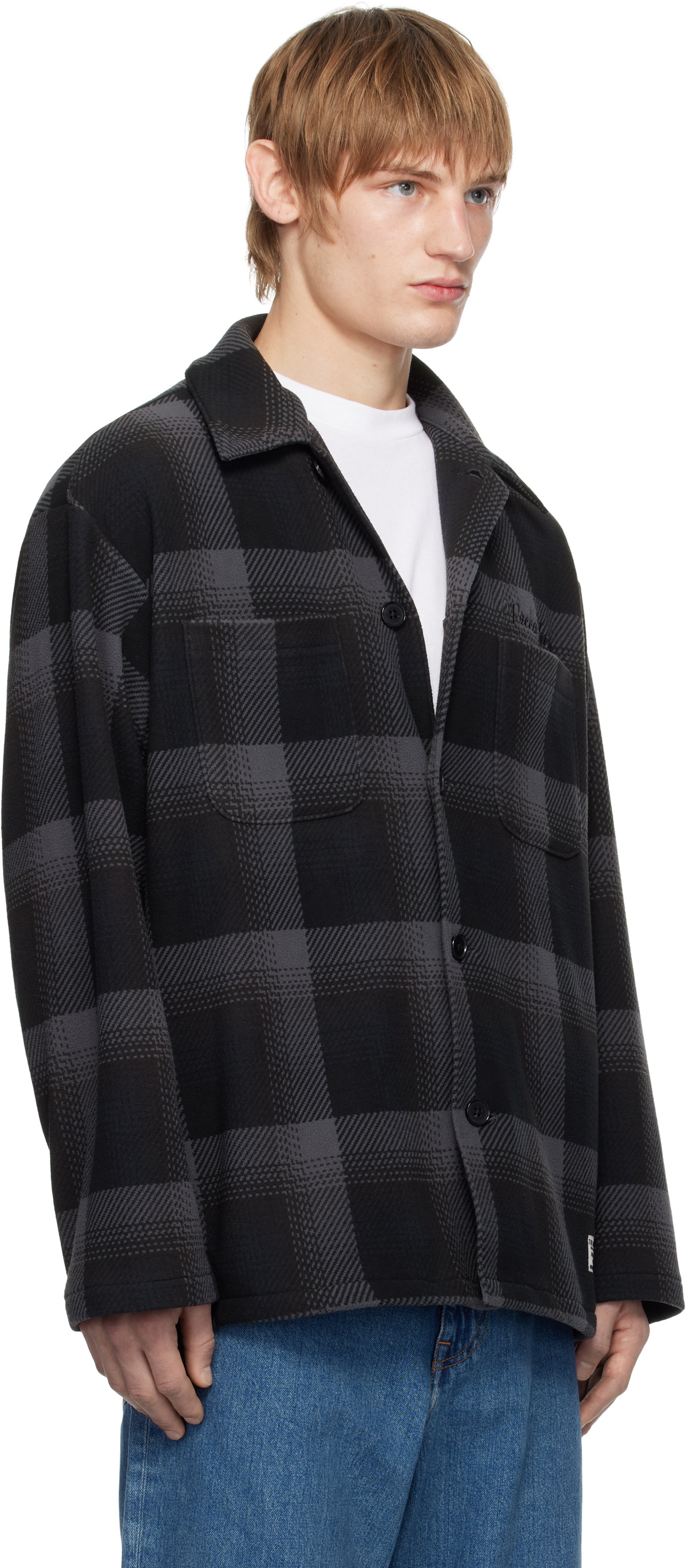 wacko maria POLARTEC FLEECE SHIRT #GRAY - シャツ