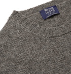 William Lockie - Mélange Wool Sweater - Gray