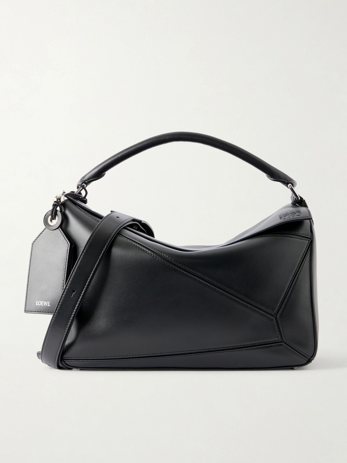 LOEWE - Puzzle Featherlight Large Leather Messenger Bag