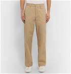 Nudie Jeans - Lazy Leo Organic Cotton-Twill Chinos - Neutrals