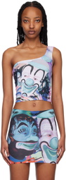 TYT Blue 'A Few Clowns Short Of A Circus' Tank Top