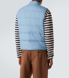 Moncler Heceta denim down vest