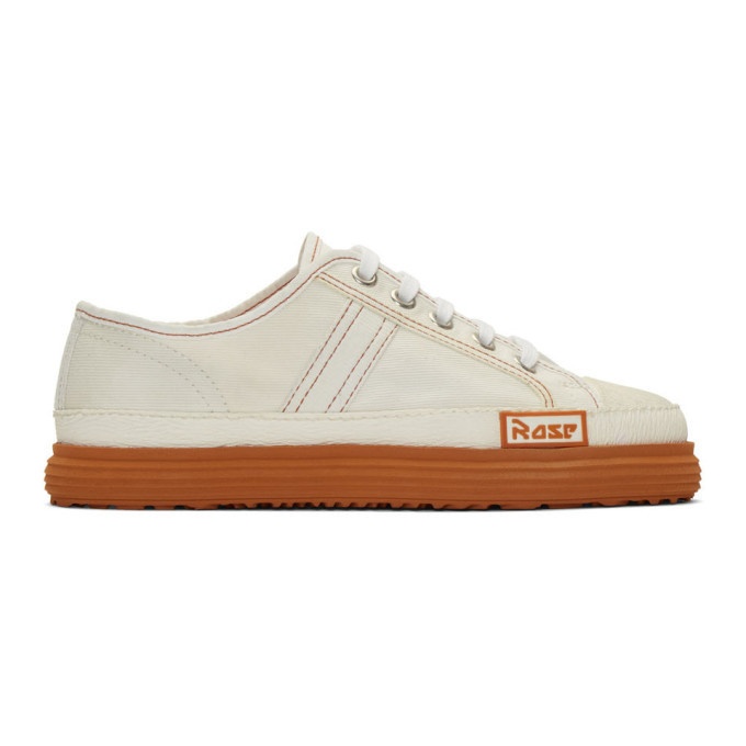 Photo: Martine Rose Off-White Low Basketball Sneakers