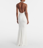 Givenchy Crystal-embellished open-back gown