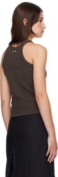 mfpen Brown Leisure Tank Top
