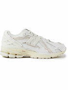 New Balance - 1906D Protection Pack Leather and Mesh Sneakers - White
