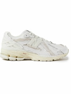 New Balance - 1906D Protection Pack Leather and Mesh Sneakers - White