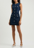 Sister Jane Rosie Embellished Denim Mini Dress