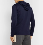 Brunello Cucinelli - Cotton-Jersey Hoodie - Navy