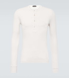 Tom Ford Jersey Henley shirt