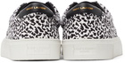 Saint Laurent Black & White Venice Low Sneakers