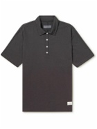 Rag & Bone - Logo-Appliquéd Cotton-Jersey Polo Shirt - Gray