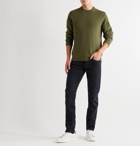 William Lockie - Mélange Wool Sweater - Green