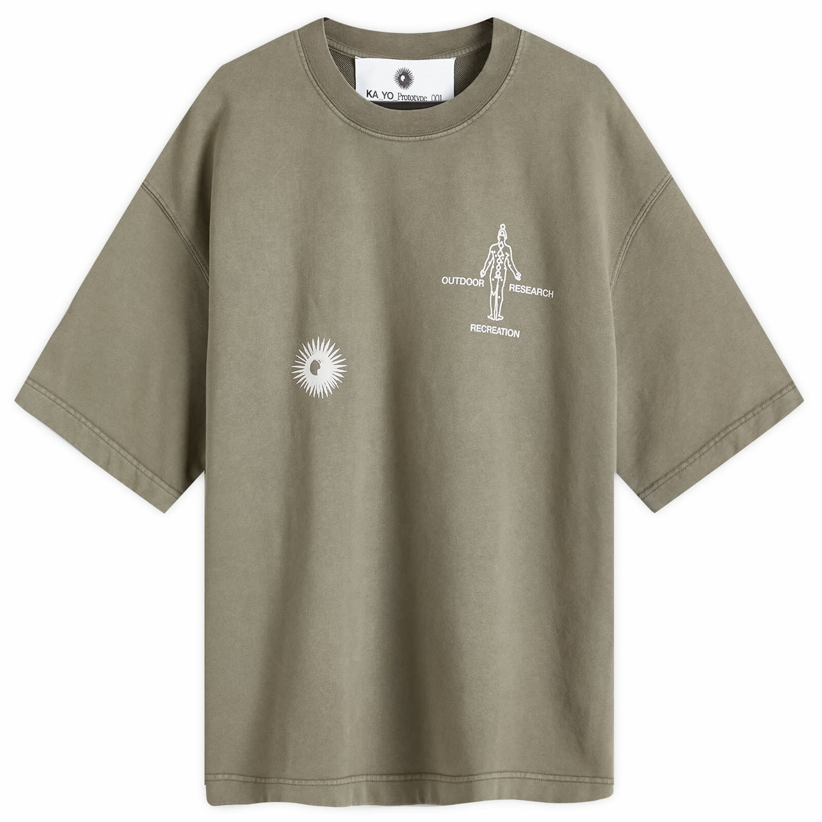 KA_YO_Prototype Men's Solaris T-Shirt in Green