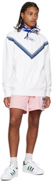 Casablanca White Caza Envelope Sweatshirt