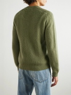 Boglioli - Slim-Fit Wool and Cashmere-Blend Sweater - Green