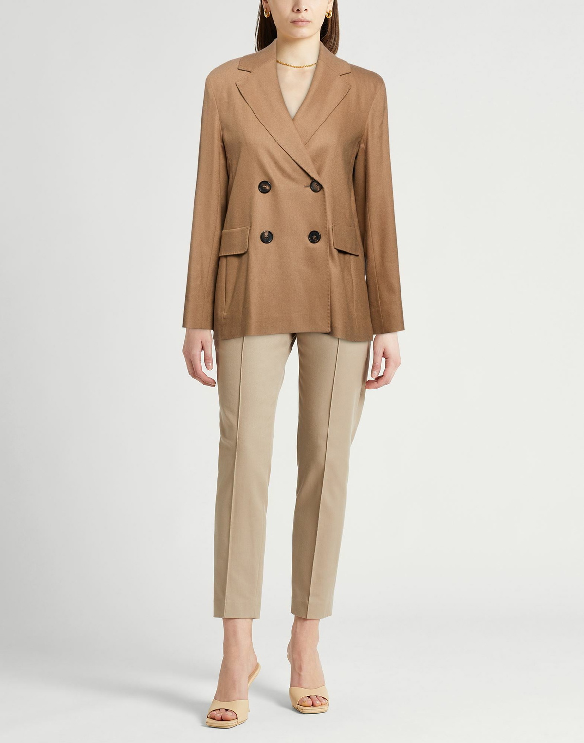's Max Mara Womens Blazer Camel