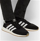 adidas Originals - I-5923 Suede-Trimmed Neoprene Sneakers - Men - Black