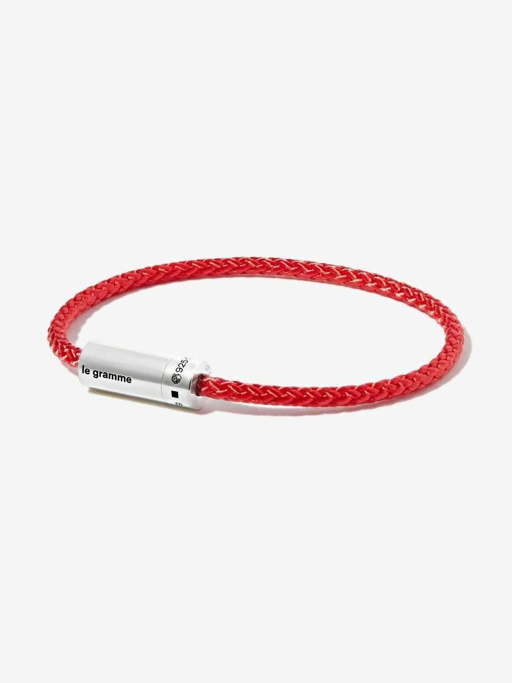 Le Gramme Sterling Silver Le 7g Polished Nato Cable Bracelet