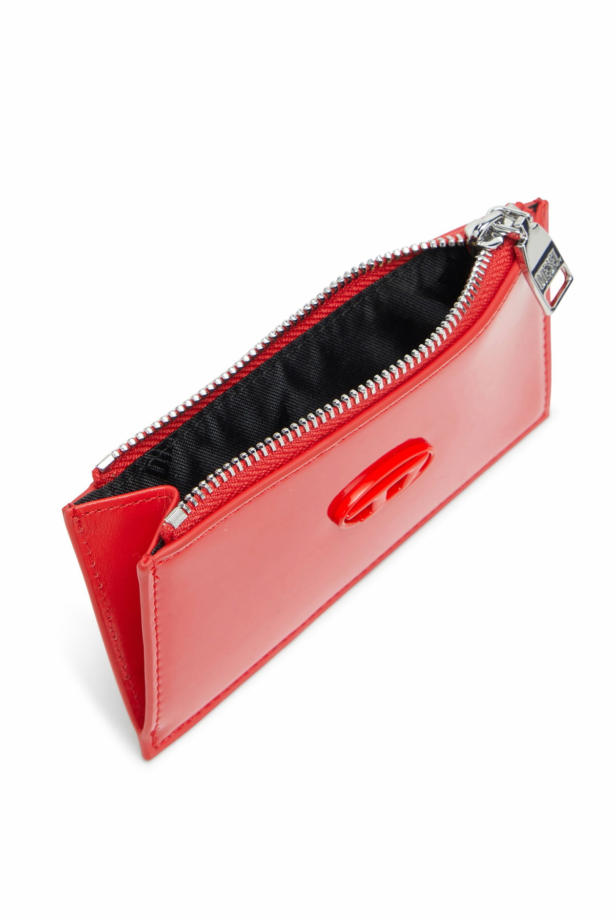 Diesel Card holder with glossy finish - Card cases Womens in Red