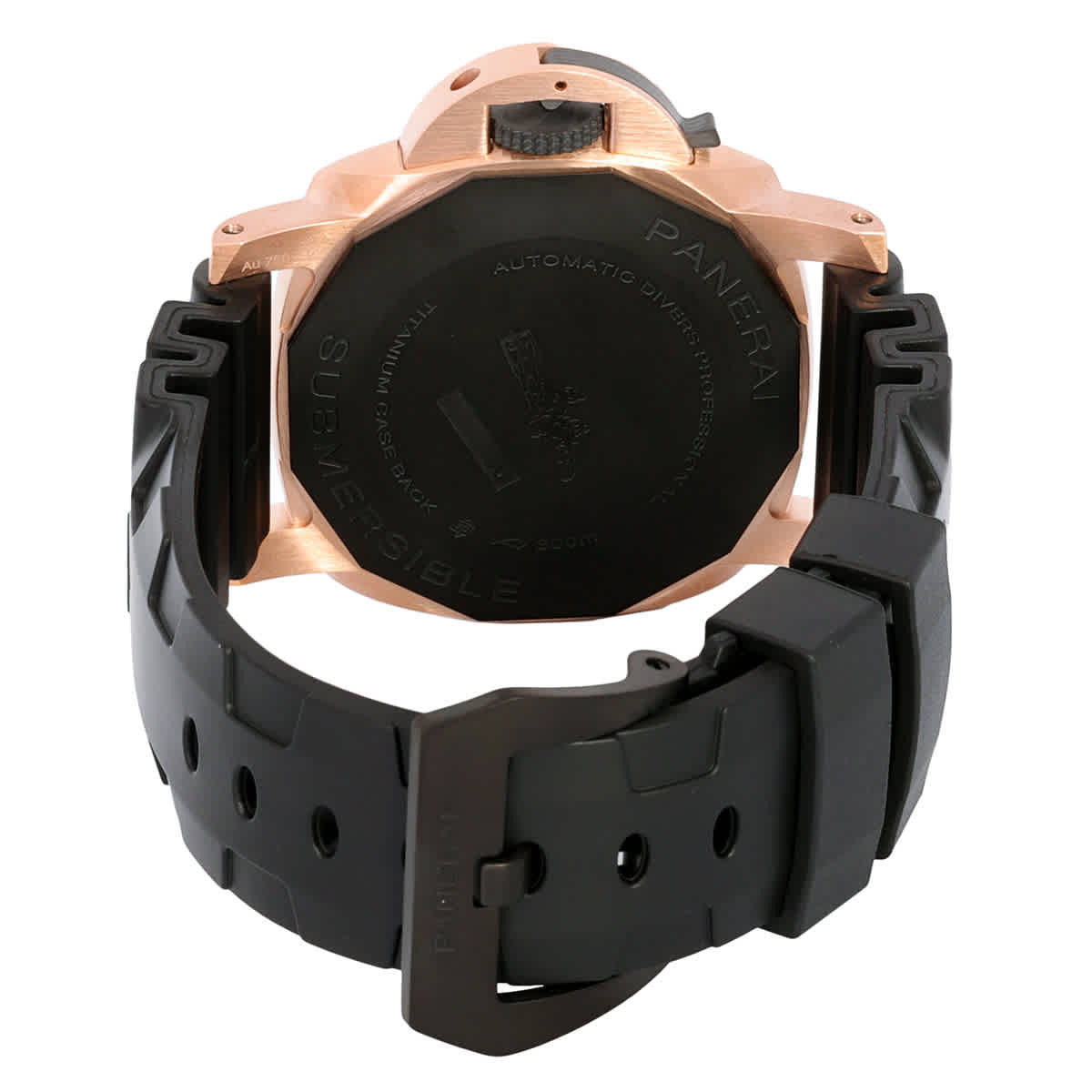 Panerai Submersible 44mm QuarantaQuattro Automatic Black Dial Mens Watch PAM02070