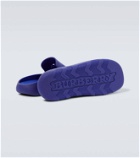 Burberry Logo rubber clogs