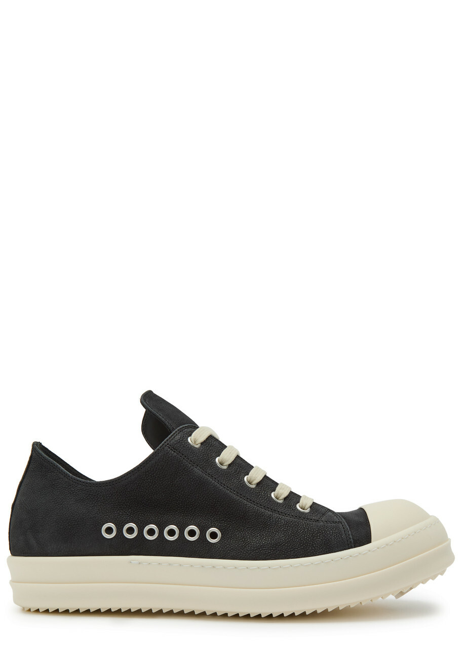 Rick Owens Nubuck Sneakers Black