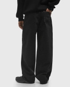 032c DOWN TO EARTH WIDE LEG JEAN Black Mens Jeans