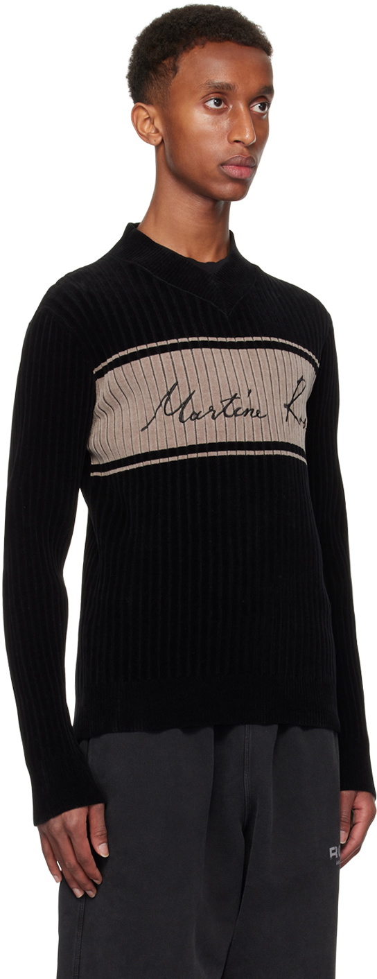 V Neck Pullover in Rose Marle