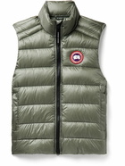 Canada Goose - Crofton Slim-Fit Quilted Recycled Nylon-Ripstop Down Gilet - Green